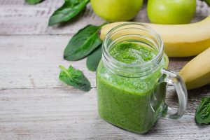 Smoothie Pisang dan Bayam