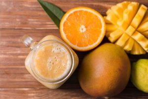Smoothie Mangga dan Jeruk