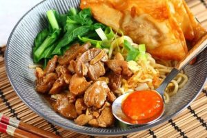 Mie Ayam Sambal Ijo Khas Padang