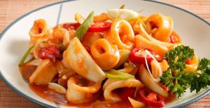 Cumi-cumi Saus Padang