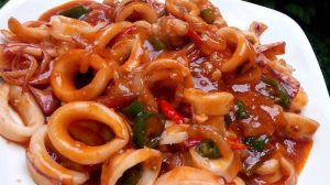 Cumi-cumi Tumis Pedas Manis