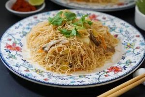 Bihun Goreng Singapura (Singapore-style Fried Bee Hoon)