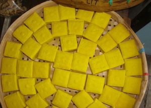 buah tauhu ukuran sedang