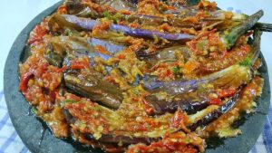 Tumis Terong Ungu Sambal Terasi