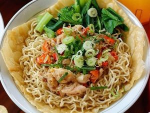 Mie Ayam Pedas Sambal Matah