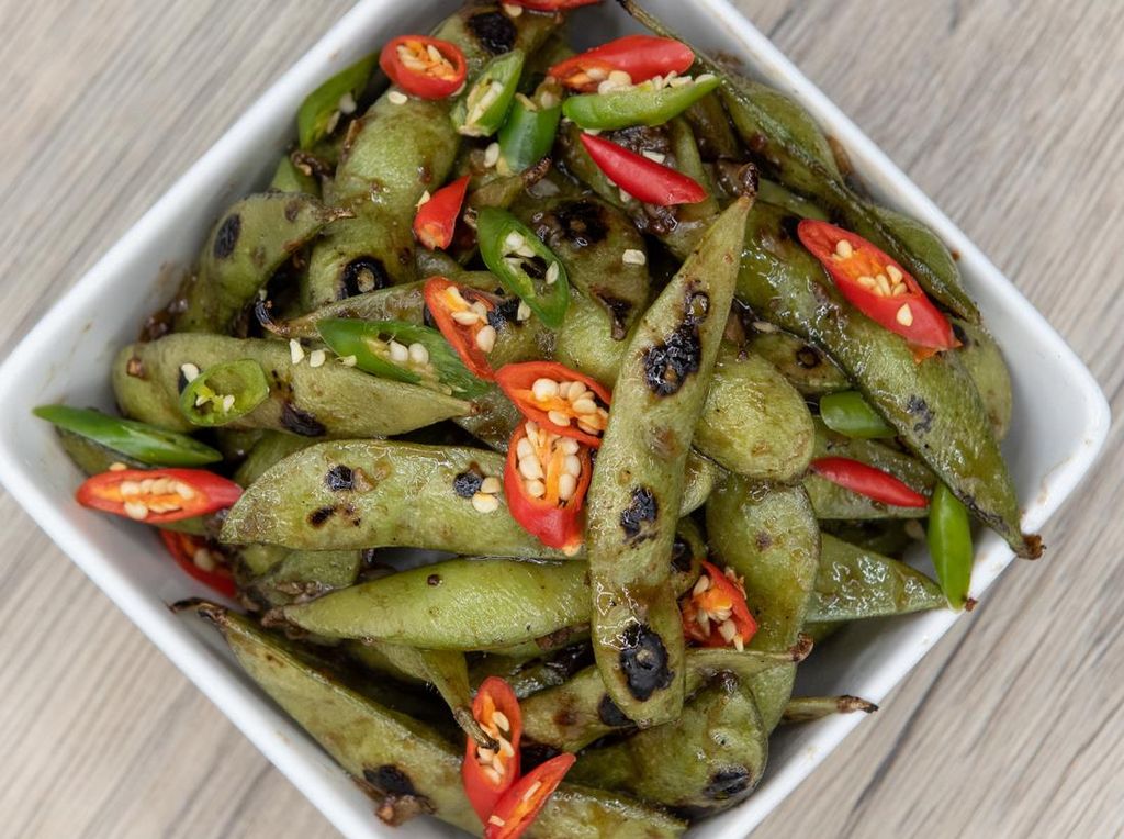 Resep Edamame Bumbu Cabe, Camilan Gurih Pedas yang Bikin Nagih