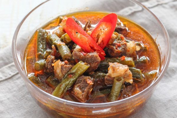 Sambal Goreng Daging dan Kacang Panjang