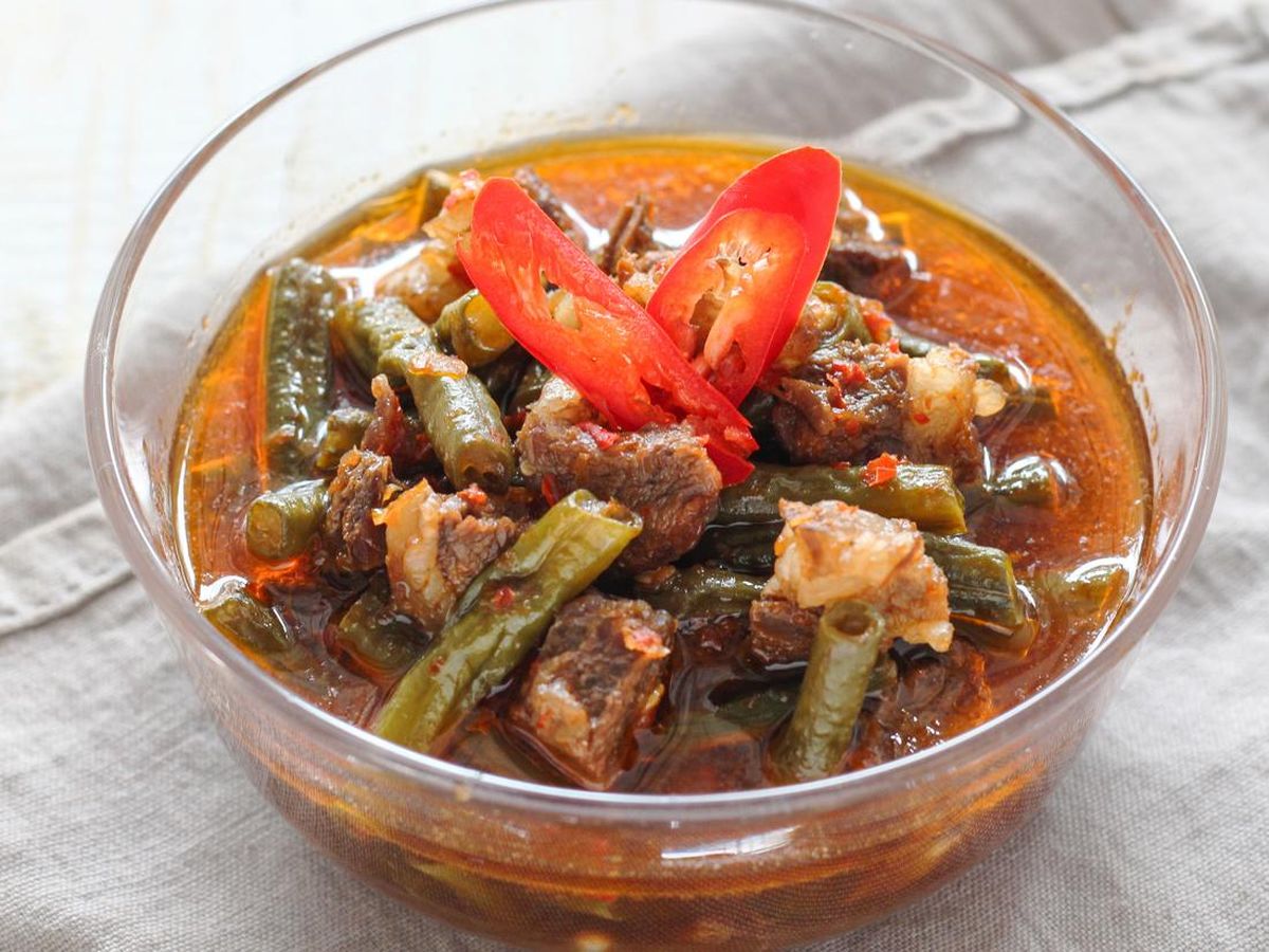 Sambal Goreng Daging dan Kacang Panjang