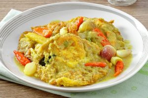 Telur Goreng Bumbu Kuning Gurih