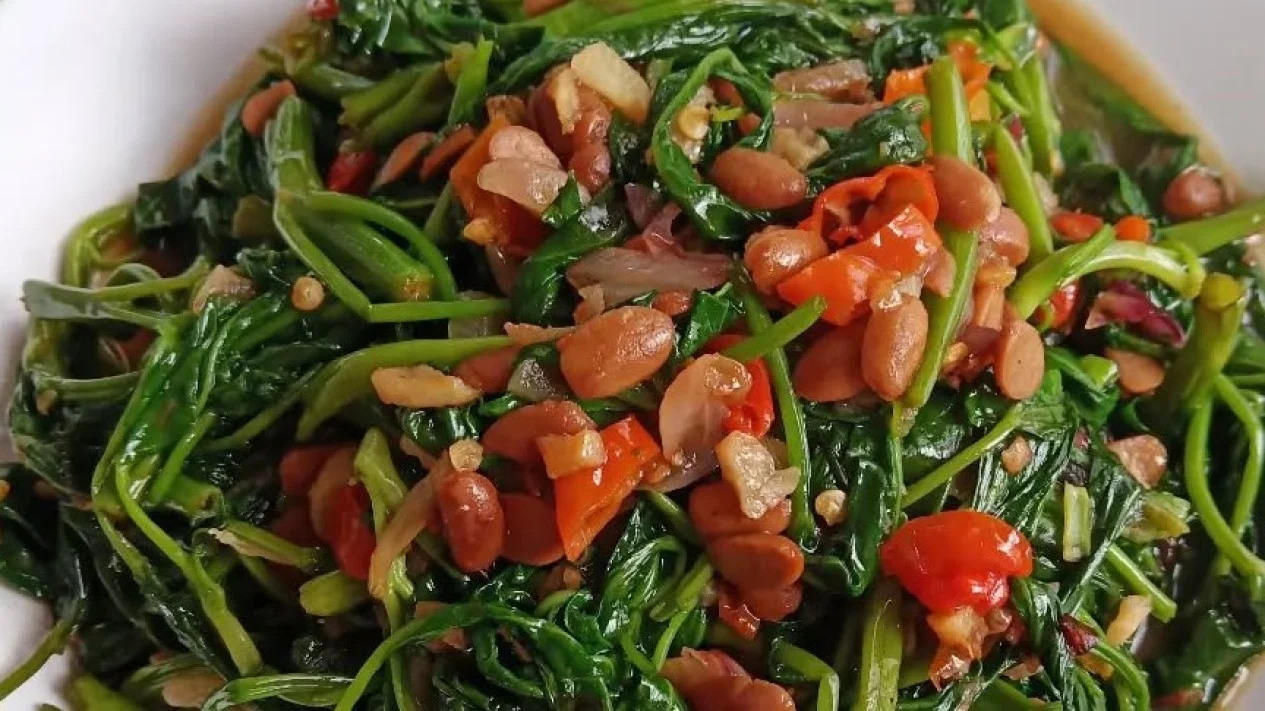 Resep Sederhana Tumis Kangkung Tauco Pedas: Enak, Cepat, dan Hemat
