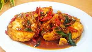 Telur Goreng Kecap Pedas Manis