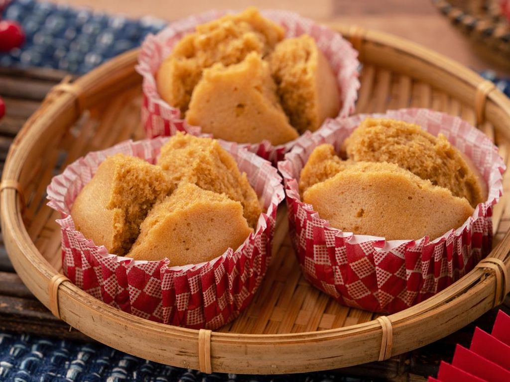Resep Bolu Kukus Gula Palem untuk Camilan Harian yang Sehat
