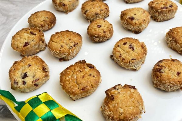 Resep Kue Kering Keju Cranberry: Manis Asin Segar dalam Satu Gigitan