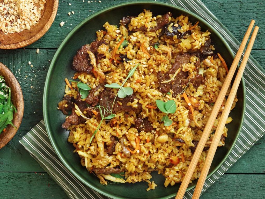 Resep Nasi Goreng Daging Iris untuk Sarapan Praktis dan Lezat