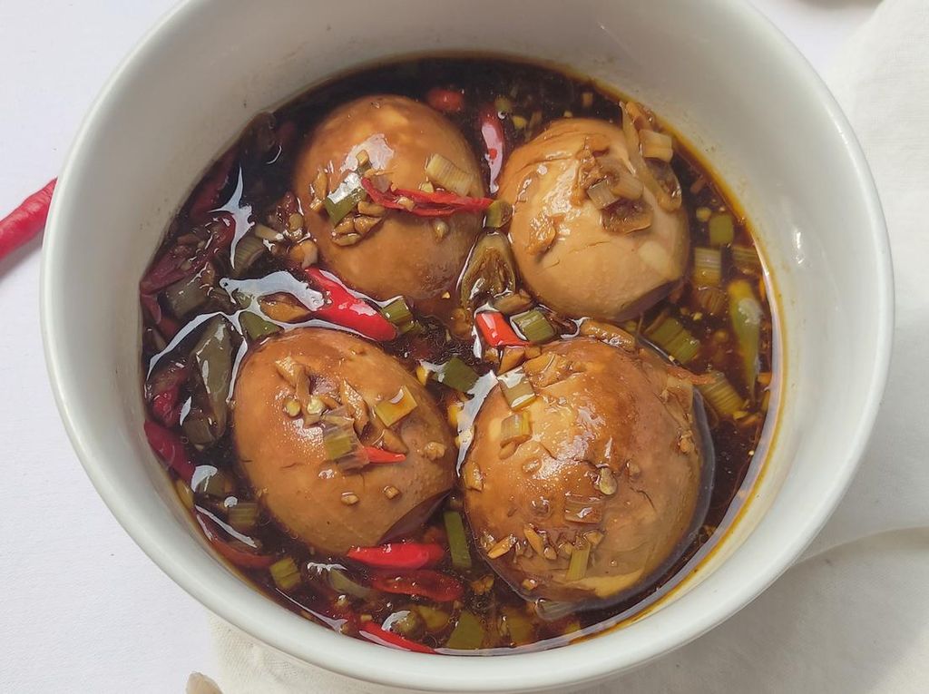 Resep Telur Kecap Pedas yang Sederhana dan Selalu Bikin Ketagihan